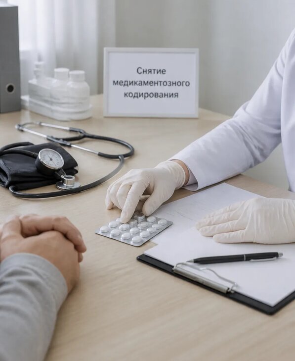 Снятие медикаментозного кодирования в Скопине от 5211 р. | Медзона